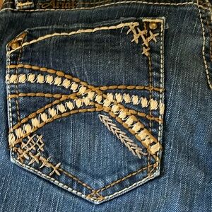 Ariat Women’s Ruby Boot Cut Cowgirl Rockabilly Jeans 27R EUC